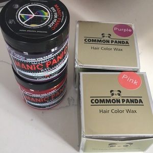 Common Panda hair color wax & manic panic